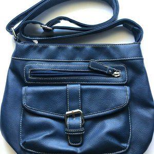 Croft & Barrow Blue Gray Crossbody